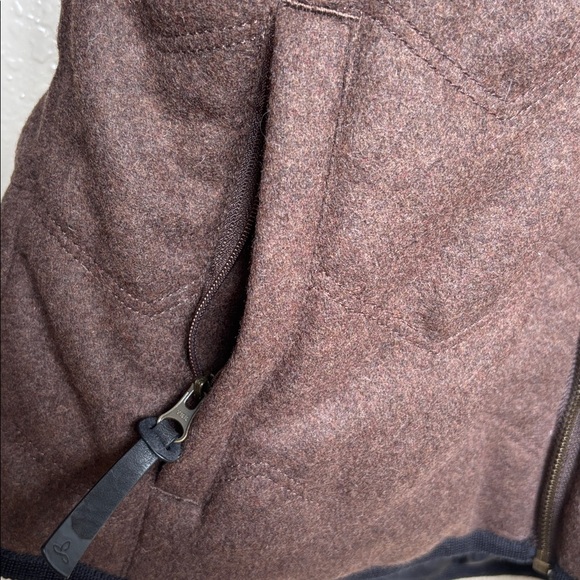 Prana Calla Brown Hooded Jacket - Picture 5 of 8